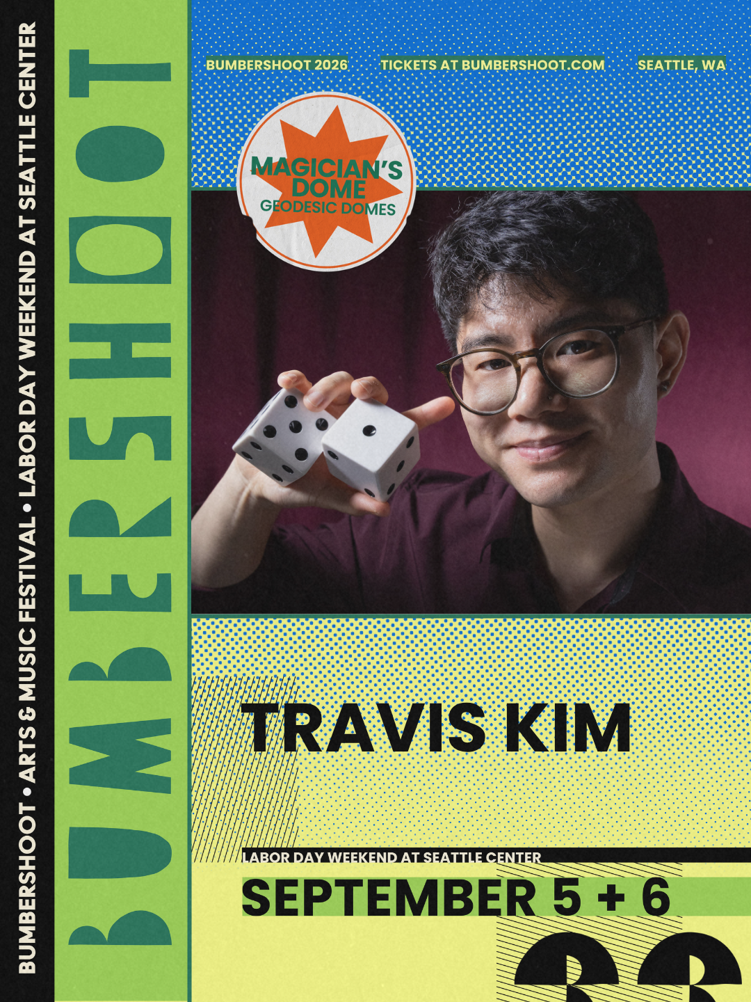 Travis Kim featured for Bumbershoot in Seattle